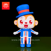 Custom Inflatable Clown Costume Moving Suit Inflatables