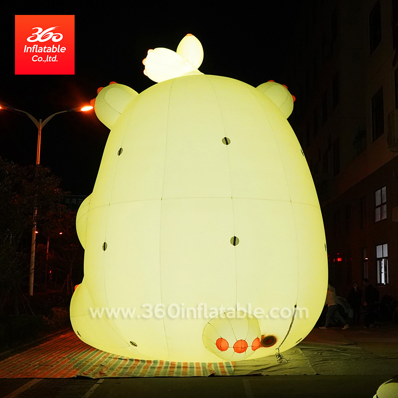 Customized Inflatable Advertising Bear Cartoon Inflatables Custom