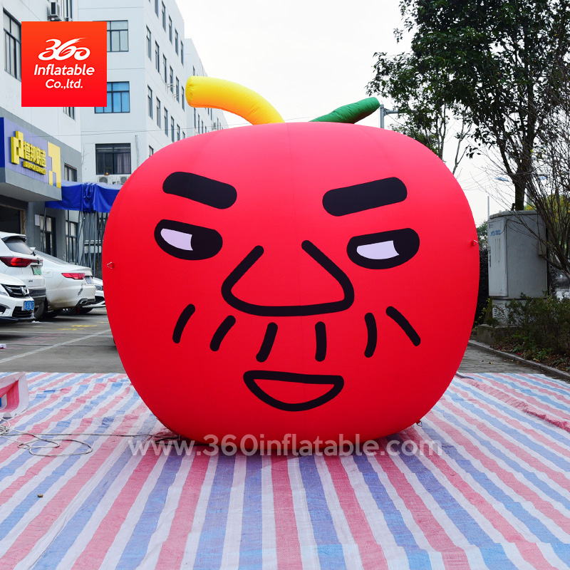 Custom Inflatable Advertising Apple Cartoons Inflatables 