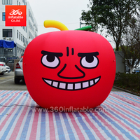Custom Inflatable Advertising Smiling Face Apples Inflatables 
