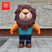 Advertising Advertise Advertisement Brand Promotion Decoration Customized Inflatable Cartoon lion costume