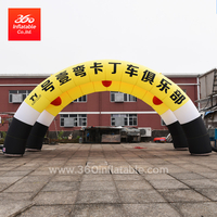 Inflatable Arch Custom Arches Two Rows Advertising Archway for Advertisement
