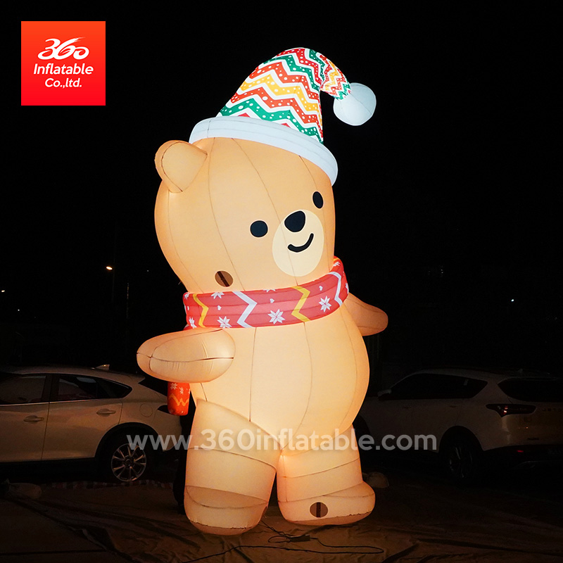 Custom Inflatable Bear Cartoon Advertising Huge Bears Inflatables 
