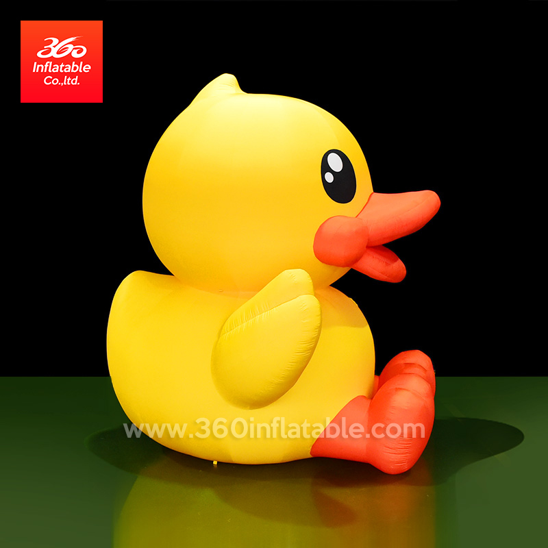 Factory price High Quality Advertising Huge Yellow Duck Mascot Inflatables