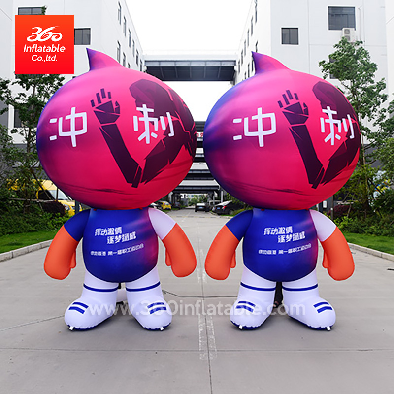 China Inflatable Factory Price High Quality Advertising Inflatable Cute Character Cartoon Custom