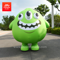 Advertising Inflatable Cartoon Character Smiling Mascot Costume Inflatable Suit Custom