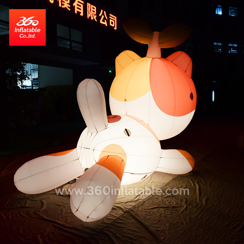 Customized Advertising Inflatable Cat Cartoons Huge Cats Mascot Cartoon Inflatables Custom 