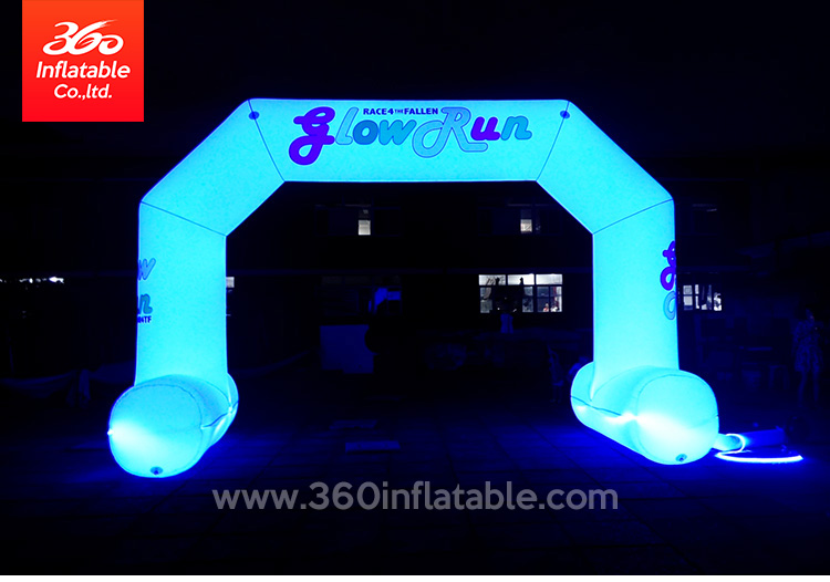 Custom Led Arch Advertising Inflatable Led Foot Arches Custom 