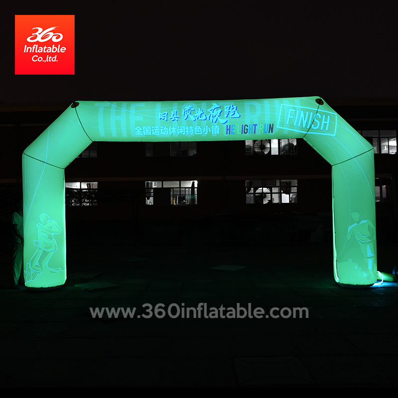 Custom Led Arch Inflatable Led Light Arches Advertising 