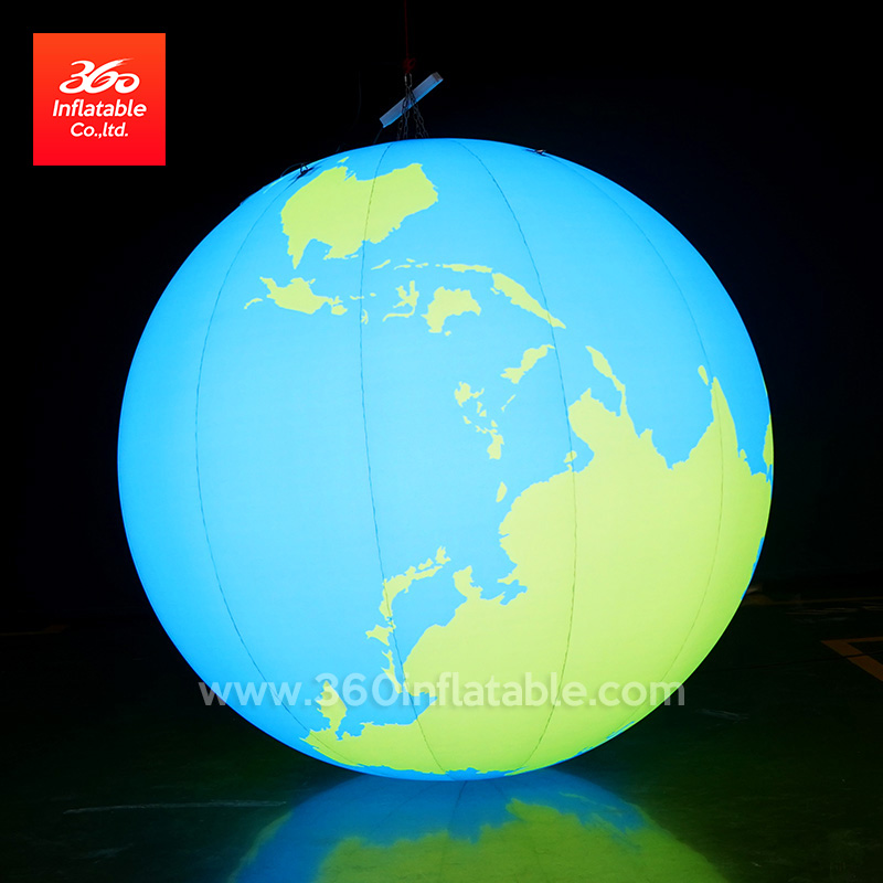 Inflatable Advertising Earth Ball Balloons Inflatables Custom 