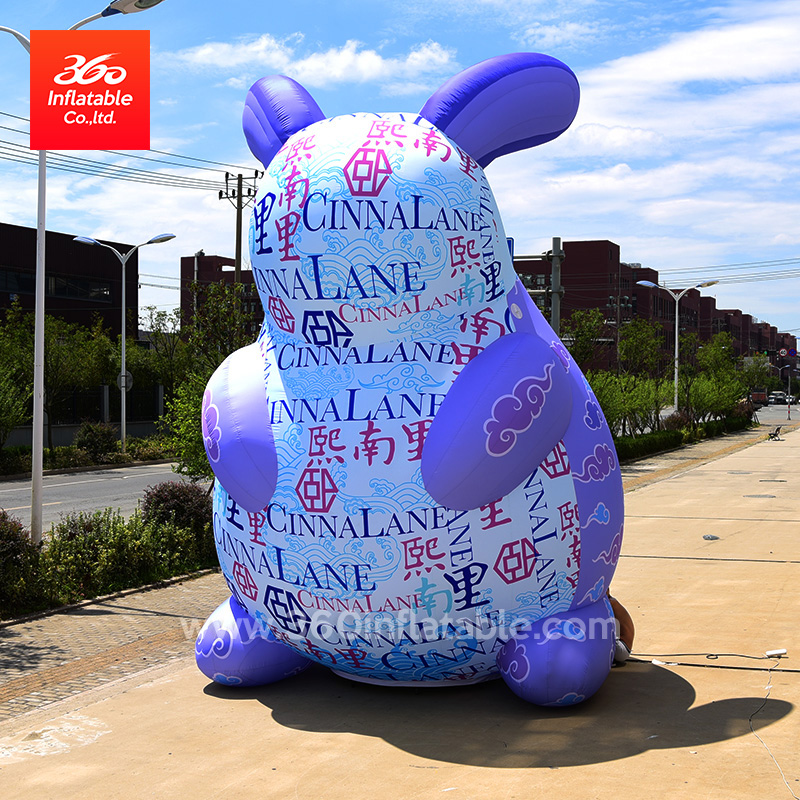 Giant Inflatable Rabbit Statue for Advertising 