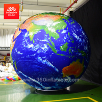 Custom Inflatable Earth Balloons Ball Balloon Customize Advertising
