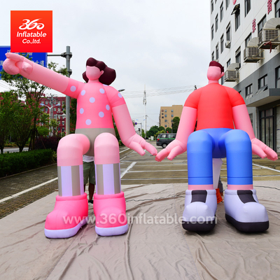 Advertising Inflatable Boy and Girl Cartoon Inflatables 