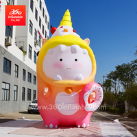 Customized Dimension IP cartoon Huge Inflatables Mascot Custom Inflatable Snow Girl Cartoon