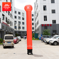 4m Height Custom Logo and Printing High Quality Inflatable Air Dancer Advertising Sky Dancer