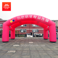 Commercial Chain Store Advertising Four Legs Arch Inflatable Custom 