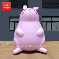 Custom Advertising Rabbit Inflatable Mascot 