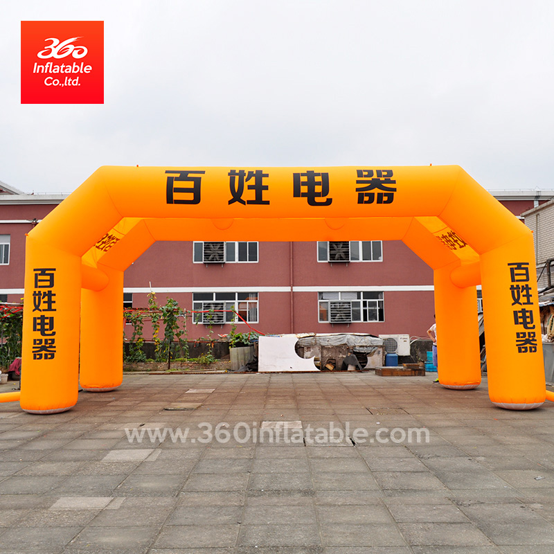 4 Legs Advertising Arch Custom Archway Advertisement Inflatable 