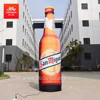 Custom Beer Bottles Advertisement Inflatable Advertising Bottle