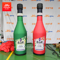 Custom Juice Bottle Advertising Inflatables 