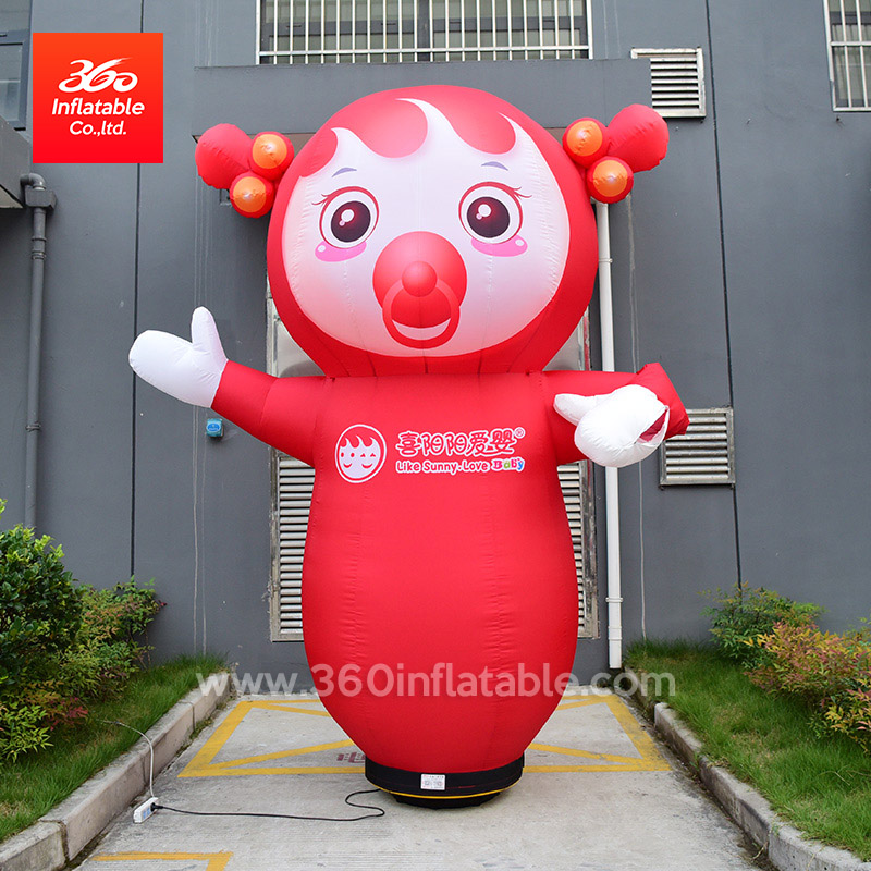 Commercial Brand or Store Restaurant Advertising Inflatables Lamp Inflatable Cartoon Shape Lamps Custom
