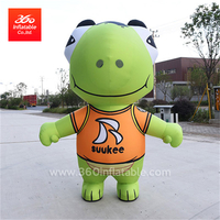 moving Inflatable cartoon tortoise doll Mascot walking costume advertising inflatable cartoon for decoration customized