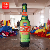 TSINGTAO Beer Bottles Brand Advertising Inflatable Bottle 