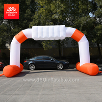 Advertising Race Arch With Leg and Foot Arches Custom Inflatable