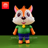 Inflatable Fox Cartoon Suit Advertising Inflatables Custom