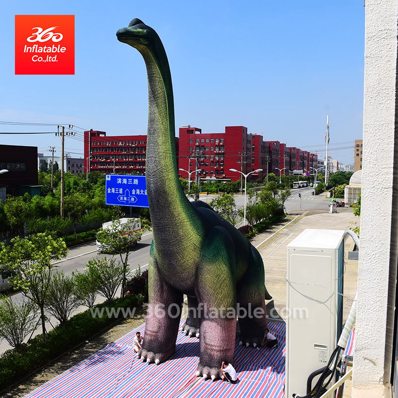 14m Giant Dinosaur Cartoon Advertising Inflatables Mascot