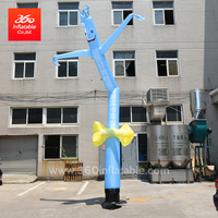 Customized Inflatable Sky blue Air Dancer wave Man with blower for Advertising High Quality Inflatable Waving Man/ Air dancer