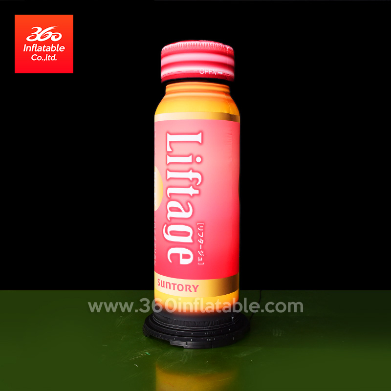 High Quality Advertisement Promotion Brand Inflatable Advertising Medicine Bottle Inflatables Custom