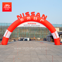 Auto Brand Nissan Advertising Promotion Inflatable Arch Custom