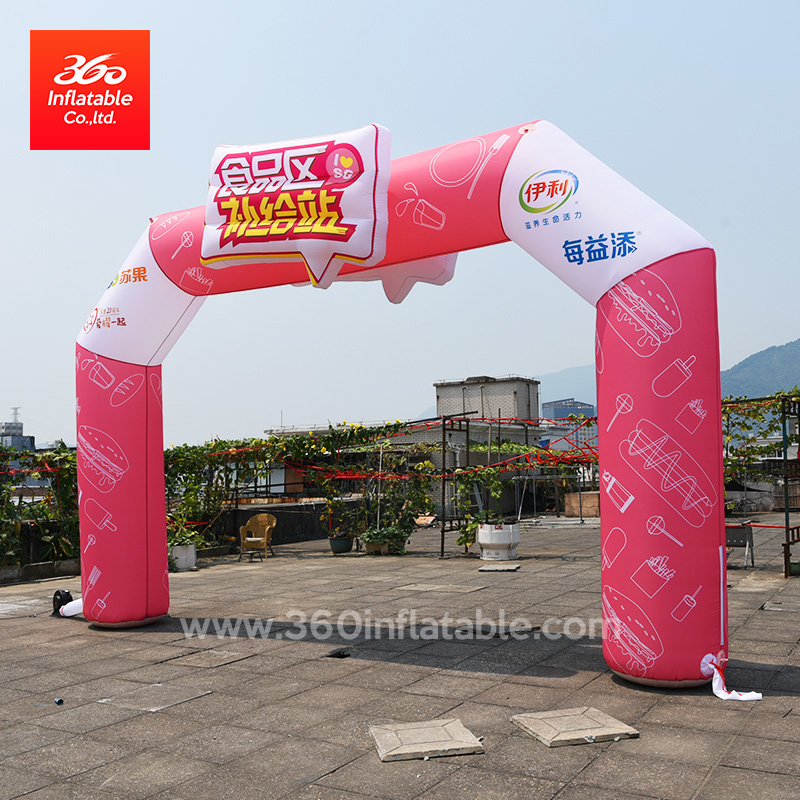 Strore Advertisement Inflatable Advertising Arch Custom