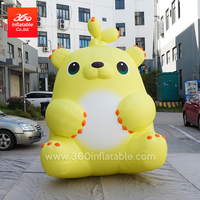 Customized Samll Cute Bear Inflatables Cartoons Custom