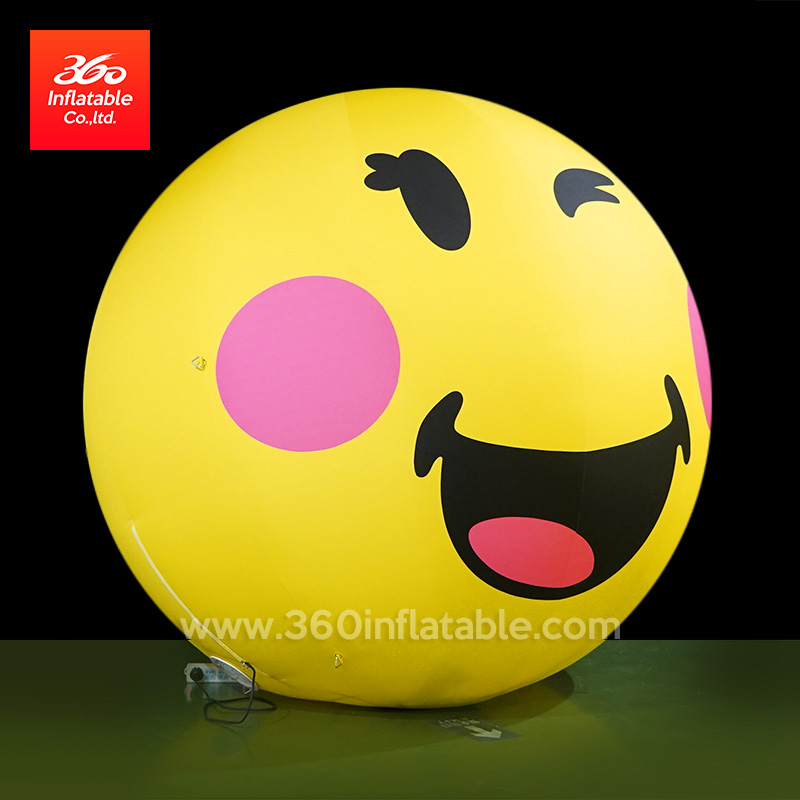 Custom Balls Inflatable Smiling Face Balloon Inflatables Customized Balloons