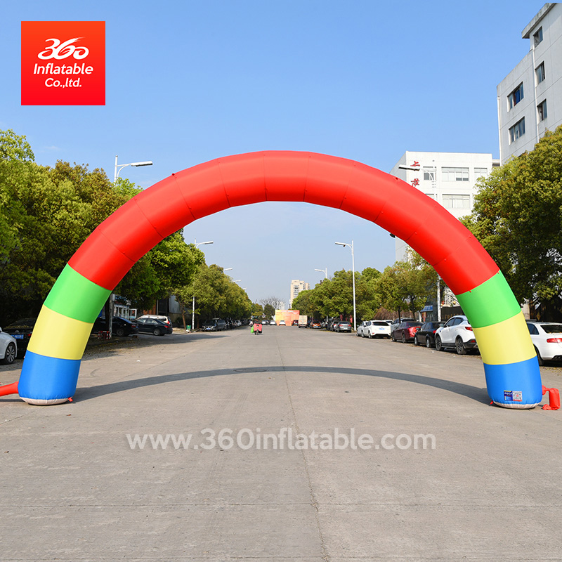 High Quality Custom Logo Inflatable Advertising Arch 